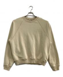 AURALEE（オーラリー）の古着「クルーネックスウェット SMOOTH SOFT SWEAT」｜オリーブ