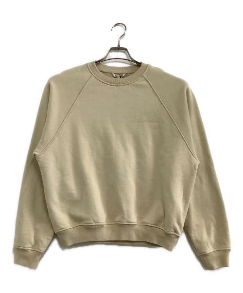 AURALEE（オーラリー）AURALEE (オーラリー) クルーネックスウェット SMOOTH SOFT SWEAT オリーブ サイズ:3の古着・服飾アイテム