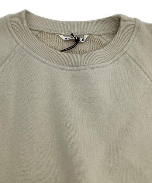 AURALEE（オーラリー）AURALEE (オーラリー) クルーネックスウェット SMOOTH SOFT SWEAT オリーブ サイズ:3の古着・服飾アイテム