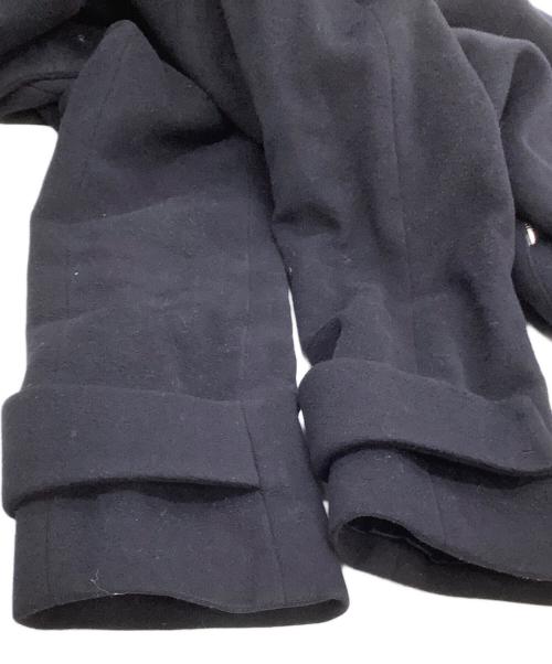 GALERIE VIE（ギャルリーヴィー）GALERIE VIE (ギャルリーヴィー) フーデッドカシミヤ混コート ネイビー サイズ:1の古着・服飾アイテム