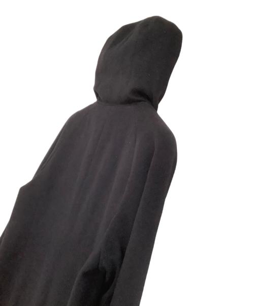 GALERIE VIE（ギャルリーヴィー）GALERIE VIE (ギャルリーヴィー) フーデッドカシミヤ混コート ネイビー サイズ:1の古着・服飾アイテム