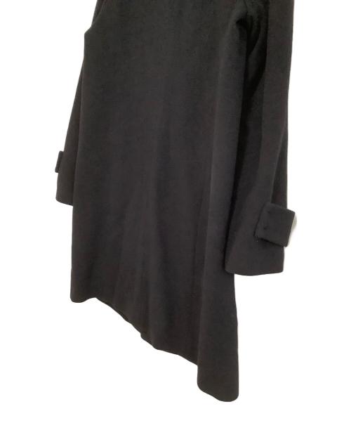 GALERIE VIE（ギャルリーヴィー）GALERIE VIE (ギャルリーヴィー) フーデッドカシミヤ混コート ネイビー サイズ:1の古着・服飾アイテム