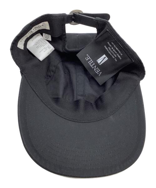 kijima takayuki（キジマタカユキ）kijima takayuki (キジマタカユキ) VENTILE (ベンタイル) キャップ ブラック サイズ:freeの古着・服飾アイテム