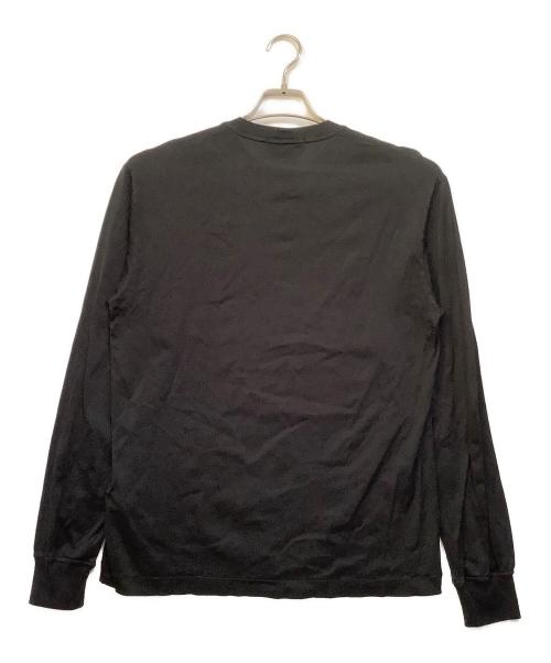 STONE ISLAND（ストーンアイランド）STONE ISLAND (ストーンアイランド) 長袖カットソー　ワッペン ブラック サイズ:Mの古着・服飾アイテム