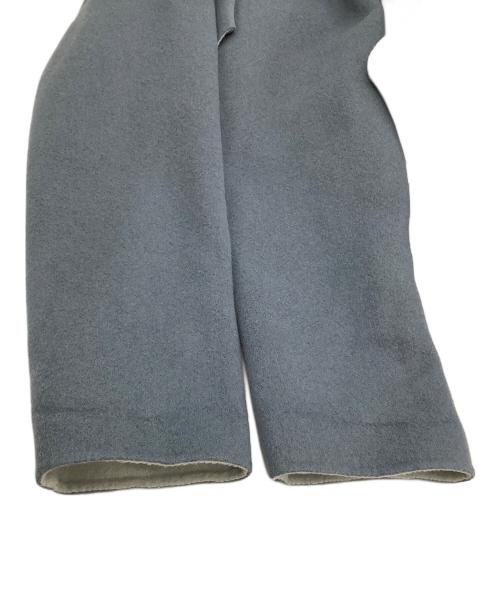 UNTITLED（アンタイトル）UNTITLED (アンタイトル) ウールリバーラップウールコート スカイブルー サイズ:1の古着・服飾アイテム