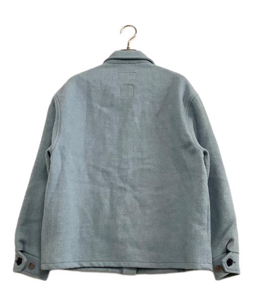 KENZO（ケンゾー）KENZO (ケンゾー) Harris Tweed (ハリスツイード) 長袖シャツ スカイブルー サイズ:36の古着・服飾アイテム