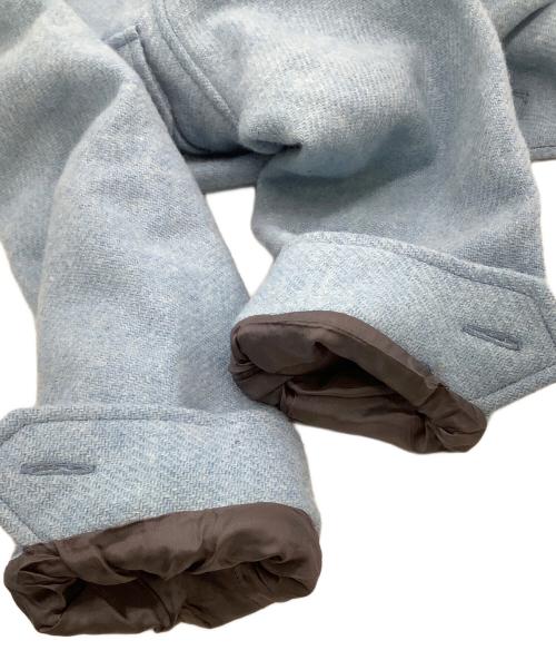 KENZO（ケンゾー）KENZO (ケンゾー) Harris Tweed (ハリスツイード) 長袖シャツ スカイブルー サイズ:36の古着・服飾アイテム