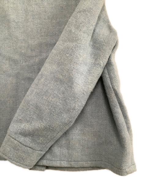 KENZO（ケンゾー）KENZO (ケンゾー) Harris Tweed (ハリスツイード) 長袖シャツ スカイブルー サイズ:36の古着・服飾アイテム