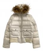 BURBERRY BLUE LABELバーバリーロンドンブルーレーベル）の古着「ダウンジャケット」｜ホワイト