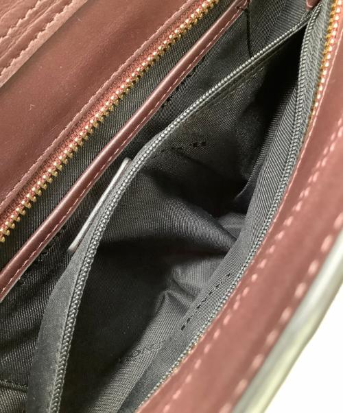 COACH（コーチ）COACH (コーチ) 2WAYバッグ スネークスキン柄 ホワイト×ブラックの古着・服飾アイテム