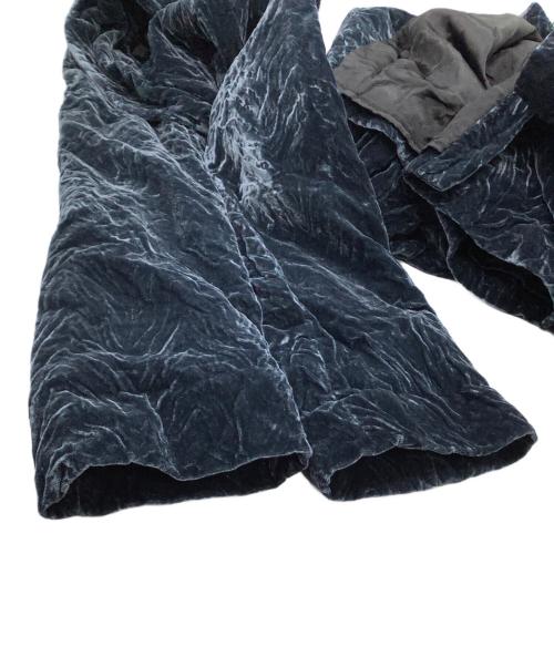 GIORGIO ARMANI（ジョルジョアルマーニ）GIORGIO ARMANI (ジョルジョアルマーニ) ベロアコート　Cappotto Donn ブルー サイズ:42の古着・服飾アイテム