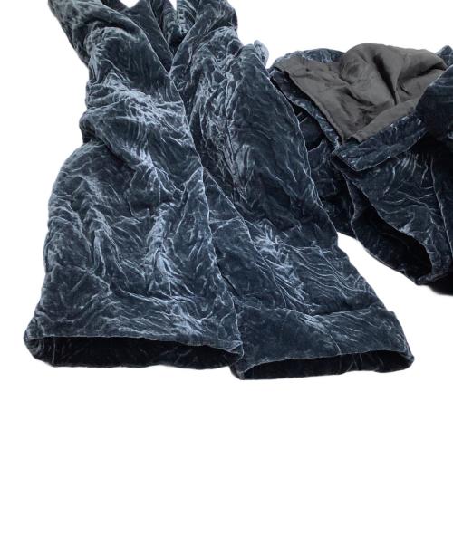 GIORGIO ARMANI（ジョルジョアルマーニ）GIORGIO ARMANI (ジョルジョアルマーニ) ベロアコート　Cappotto Donn ブルー サイズ:42の古着・服飾アイテム