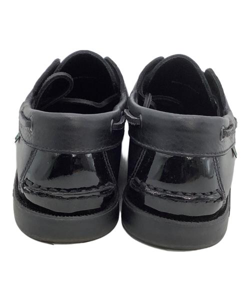 PARABOOT（パラブーツ）PARABOOT (パラブーツ) BEAMS (ビームス) デッキシューズ ブラック サイズ:5の古着・服飾アイテム