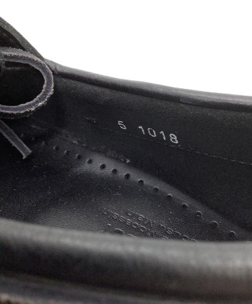 PARABOOT（パラブーツ）PARABOOT (パラブーツ) BEAMS (ビームス) デッキシューズ ブラック サイズ:5の古着・服飾アイテム