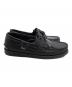 中古・古着 PARABOOT (パラブーツ) BEAMS (ビームス) デッキシューズ ブラック サイズ:5：10000円