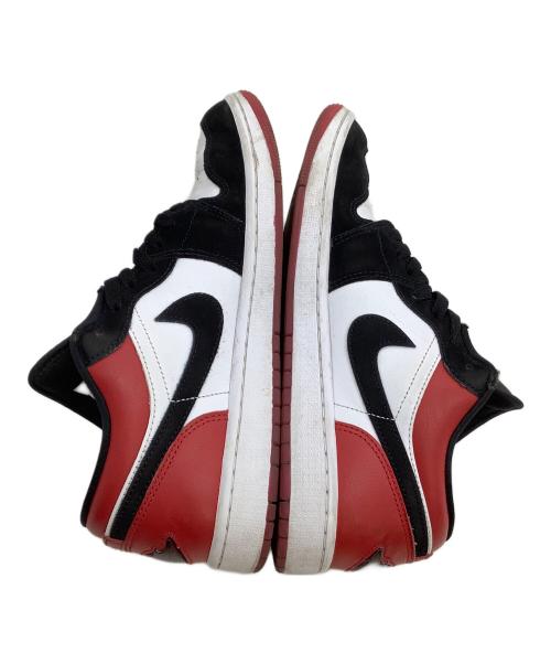 NIKE（ナイキ）NIKE (ナイキ) ローカット エア ジョーダン 1 LOW SE レッド×ブラック サイズ:27の古着・服飾アイテム
