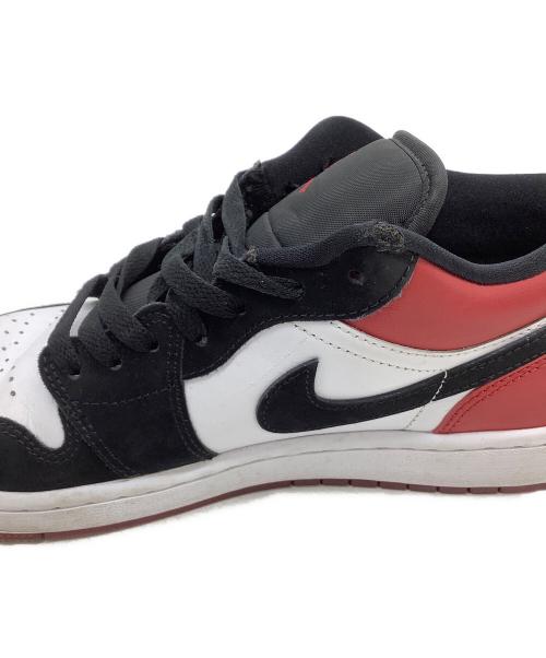 NIKE（ナイキ）NIKE (ナイキ) ローカット エア ジョーダン 1 LOW SE レッド×ブラック サイズ:27の古着・服飾アイテム