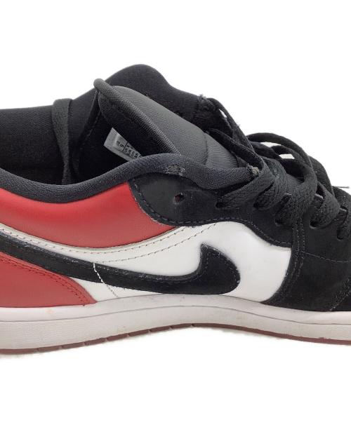 NIKE（ナイキ）NIKE (ナイキ) ローカット エア ジョーダン 1 LOW SE レッド×ブラック サイズ:27の古着・服飾アイテム