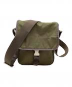 PRADAプラダ）の古着「ショルダーバッグ」｜カーキ×ブラウン