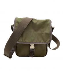 PRADA（プラダ）の古着「ショルダーバッグ」｜カーキ×ブラウン