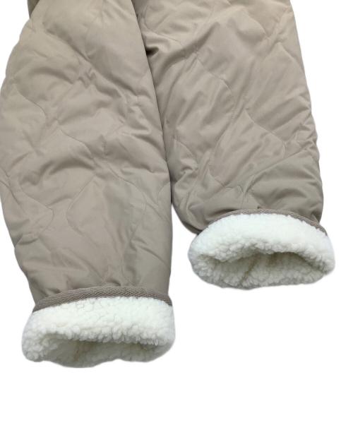 SHIPS any（シップスエニィ）SHIPS any (シップスエニィ) TAION (タイオン) ダウンボアリバーシブルジャケット ベージュ サイズ:free 未使用品の古着・服飾アイテム