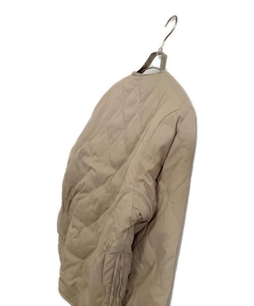SHIPS any（シップスエニィ）SHIPS any (シップスエニィ) TAION (タイオン) ダウンボアリバーシブルジャケット ベージュ サイズ:free 未使用品の古着・服飾アイテム
