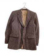 Harris Tweedハリスツイード）の古着「テーラードジャケット　ヘリンボーン」｜マルチカラー