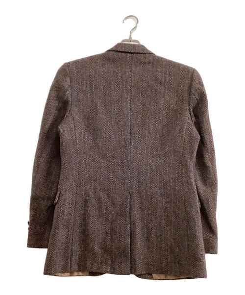 Harris Tweed（ハリスツイード）Harris Tweed (ハリスツイード) テーラードジャケット　ヘリンボーン マルチカラー サイズ:表記なしの古着・服飾アイテム