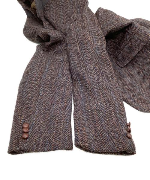 Harris Tweed（ハリスツイード）Harris Tweed (ハリスツイード) テーラードジャケット　ヘリンボーン マルチカラー サイズ:表記なしの古着・服飾アイテム