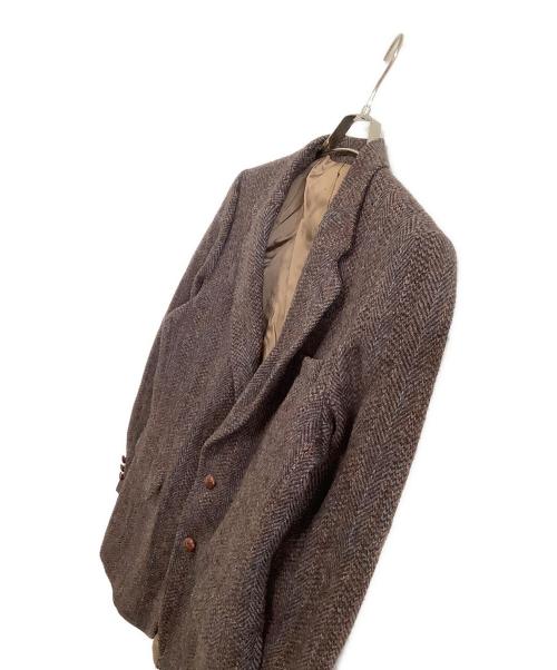 Harris Tweed（ハリスツイード）Harris Tweed (ハリスツイード) テーラードジャケット　ヘリンボーン マルチカラー サイズ:表記なしの古着・服飾アイテム