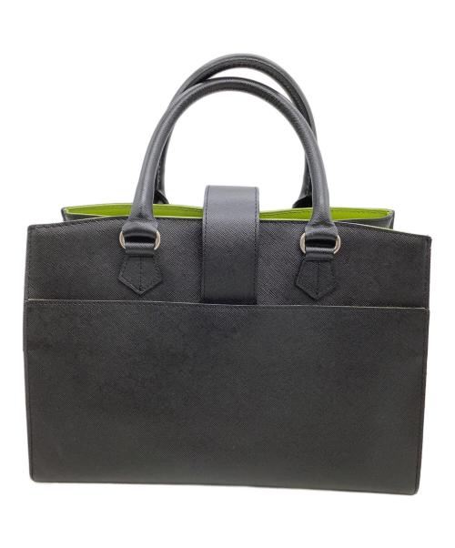 A.D.M.J.（エーディーエムジェイ）A.D.M.J. (エーディーエムジェイ) ハンドバッグ アールデコ/スワロフスキー ブラックの古着・服飾アイテム