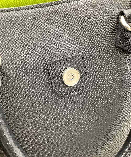 A.D.M.J.（エーディーエムジェイ）A.D.M.J. (エーディーエムジェイ) ハンドバッグ アールデコ/スワロフスキー ブラックの古着・服飾アイテム