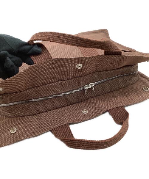 HERMES（エルメス）HERMES (エルメス) トートバッグ エールラインMM ブラウンの古着・服飾アイテム