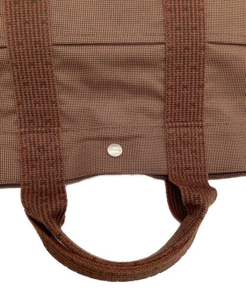 HERMES（エルメス）HERMES (エルメス) トートバッグ エールラインMM ブラウンの古着・服飾アイテム