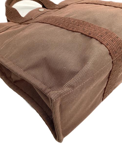 HERMES（エルメス）HERMES (エルメス) トートバッグ エールラインMM ブラウンの古着・服飾アイテム