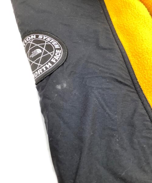 THE NORTH FACE（ザ ノース フェイス）THE NORTH FACE (ザ ノース フェイス) フリースジャケット　ヒムフリースパーカー イエロー×ブラック サイズ:XLの古着・服飾アイテム