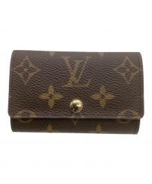 LOUIS VUITTON（ルイ ヴィトン）の古着「キーケース モノグラム キーケース ミュルティクレ6」｜ブラウン