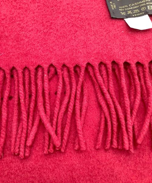 LOUIS VUITTON（ルイ ヴィトン）LOUIS VUITTON (ルイ ヴィトン) カシミヤマフラー 	エシャルプLVペルフォ レッドの古着・服飾アイテム