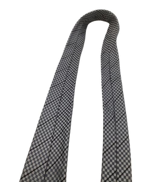 LOUIS VUITTON（ルイ ヴィトン）LOUIS VUITTON (ルイ ヴィトン) ネクタイ マイクロダミエ ブラック サイズ:-の古着・服飾アイテム