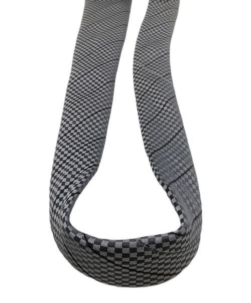 LOUIS VUITTON（ルイ ヴィトン）LOUIS VUITTON (ルイ ヴィトン) ネクタイ マイクロダミエ ブラック サイズ:-の古着・服飾アイテム