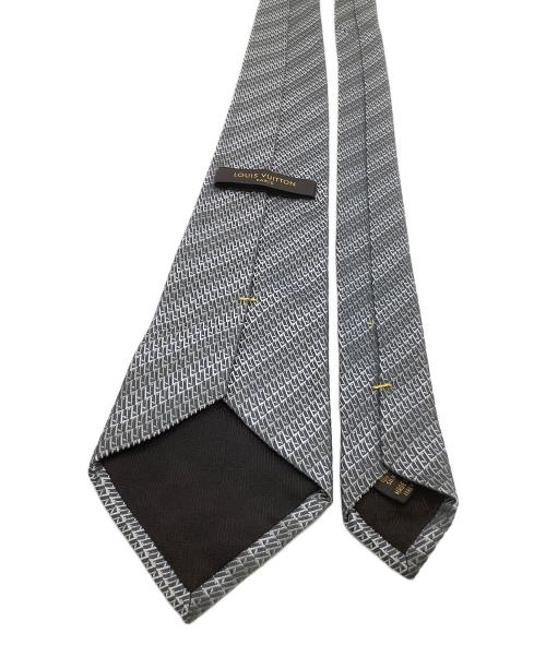 LOUIS VUITTON（ルイ ヴィトン）LOUIS VUITTON (ルイ ヴィトン) ネクタイ グレー×グリーン サイズ:-の古着・服飾アイテム