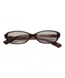 999.9（フォーナインズ）の古着「伊達眼鏡」｜ブラウン