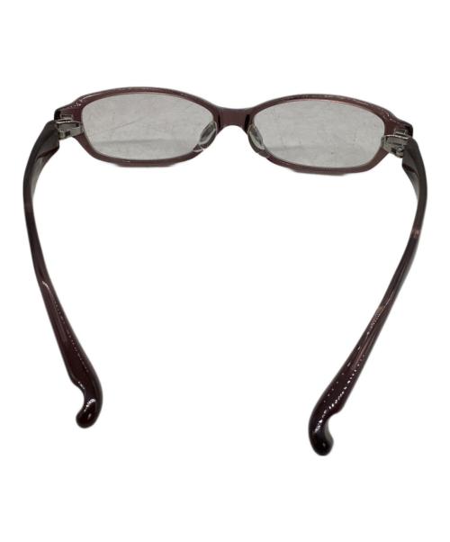 999.9（フォーナインズ）999.9 (フォーナインズ) 伊達眼鏡 ブラウンの古着・服飾アイテム