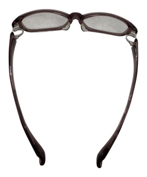 999.9（フォーナインズ）999.9 (フォーナインズ) 伊達眼鏡 ブラウンの古着・服飾アイテム