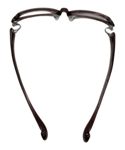 999.9（フォーナインズ）999.9 (フォーナインズ) 伊達眼鏡 ブラウンの古着・服飾アイテム