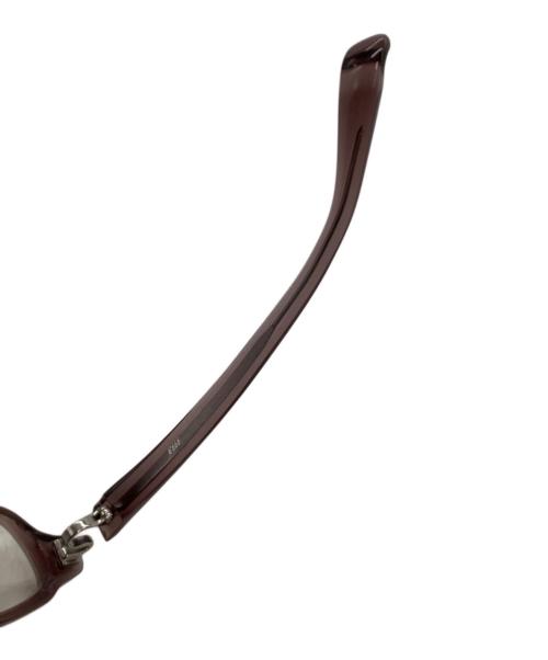 999.9（フォーナインズ）999.9 (フォーナインズ) 伊達眼鏡 ブラウンの古着・服飾アイテム