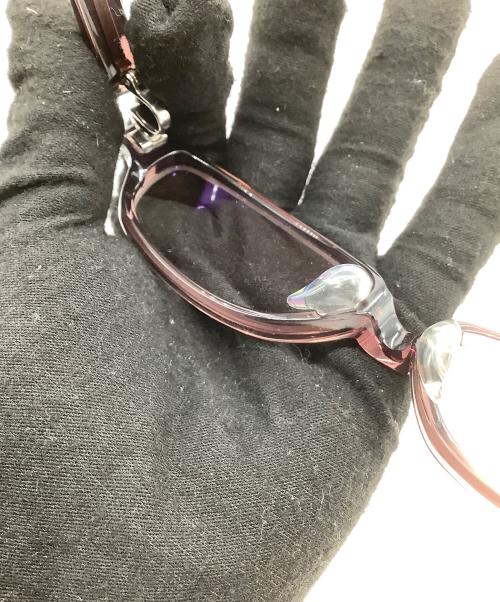 999.9（フォーナインズ）999.9 (フォーナインズ) 伊達眼鏡 ブラウンの古着・服飾アイテム