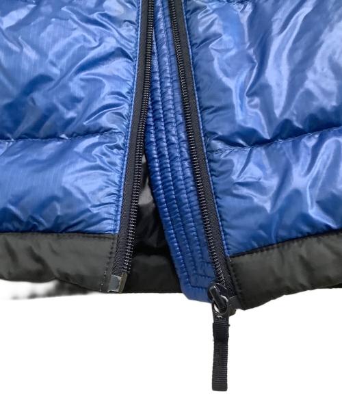 THE NORTH FACE（ザ ノース フェイス）THE NORTH FACE (ザ ノース フェイス) ダウンベスト　ACONCAGUA VEST ブルー×ブラック サイズ:Mの古着・服飾アイテム