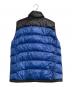 THE NORTH FACE (ザ ノース フェイス) ダウンベスト　ACONCAGUA VEST ブルー×ブラック サイズ:M：9000円