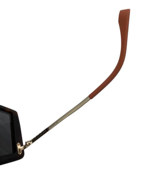 FENDI（フェンディ）FENDI (フェンディ) サングラス ファビュラス ブラック×ゴールドの古着・服飾アイテム